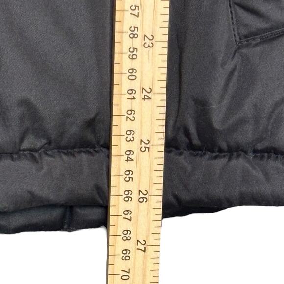 Whales Tail Red & Black Hooded Puffer Jacket Youth Size 14/16 Warm Winter Coat - Picture 9 of 13